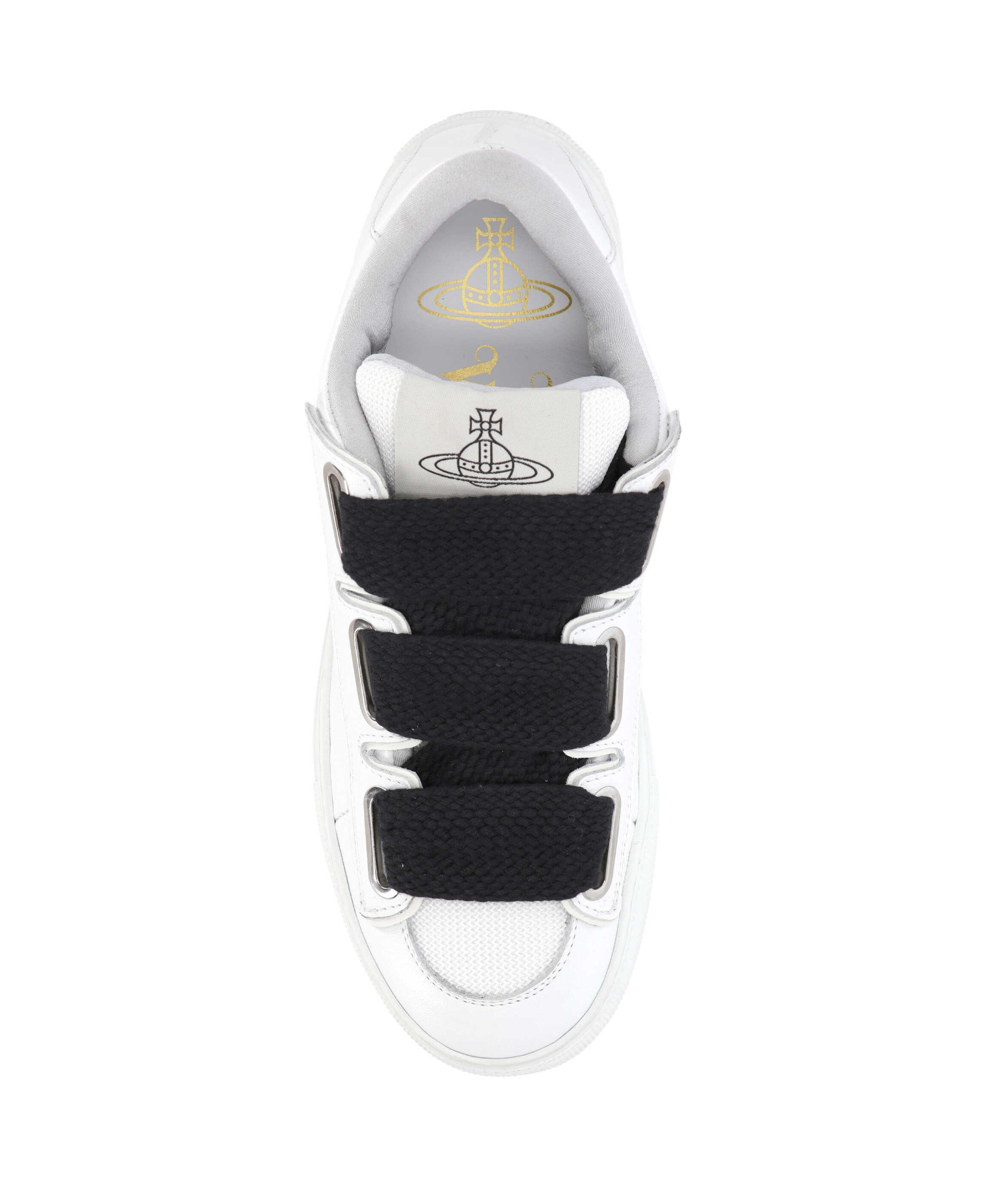 Vivienne Westwood Orb-embellished Sneakers In White