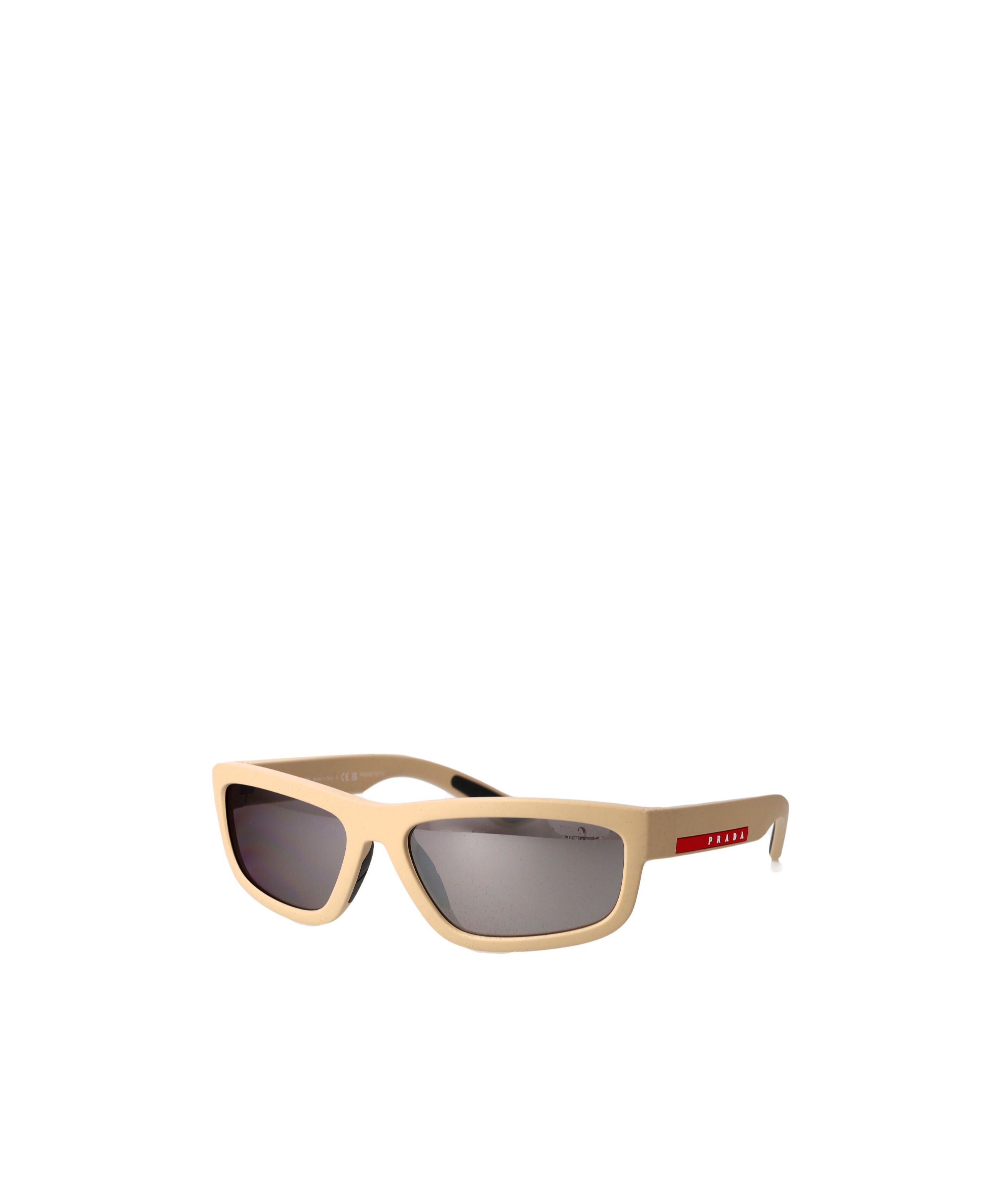 Prada Rectangle-frame Sunglasses In Gray