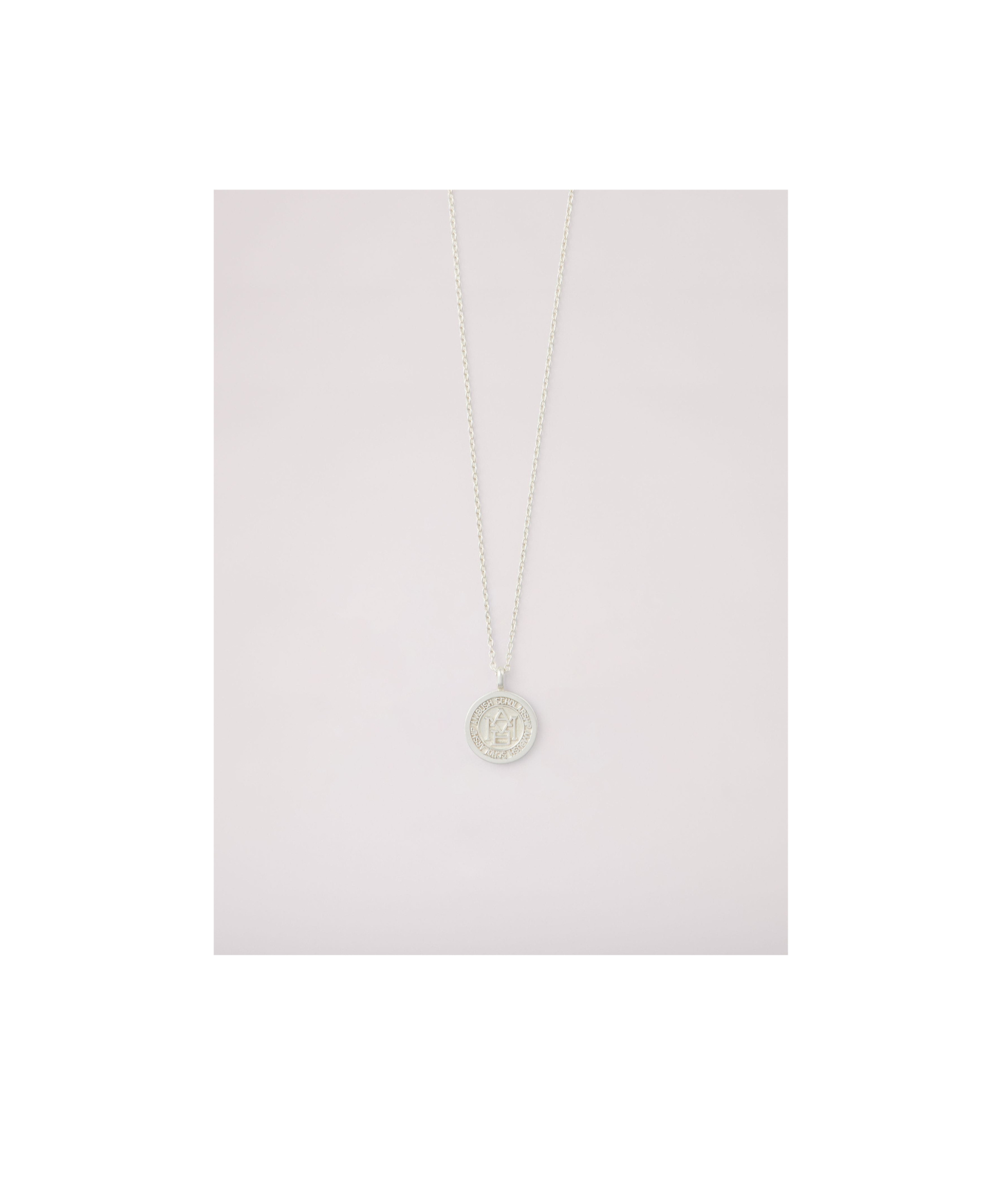 Ambush Team League Silver Necklace In White