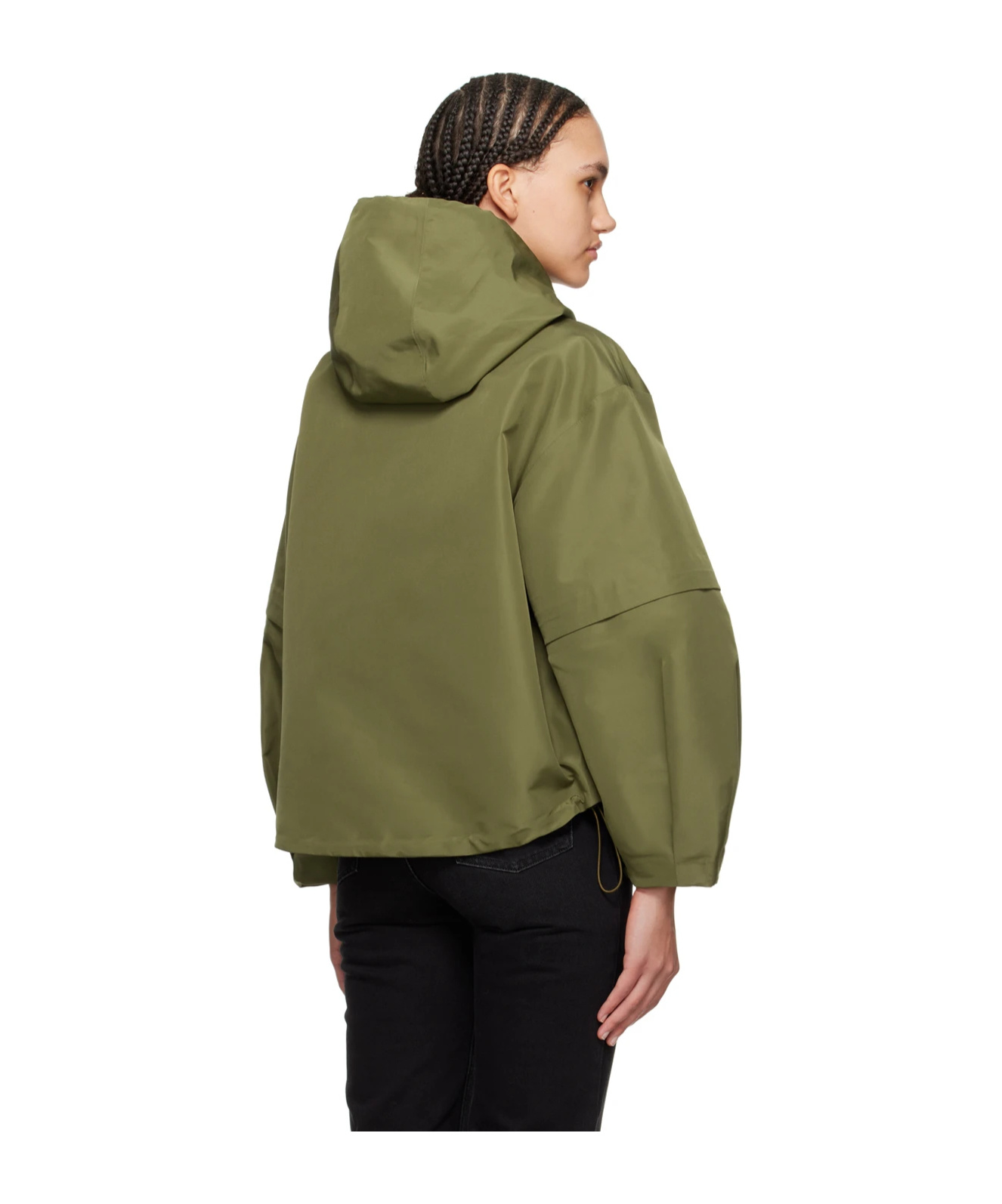 Mackage Demie Zippered Casual Jacket In Green