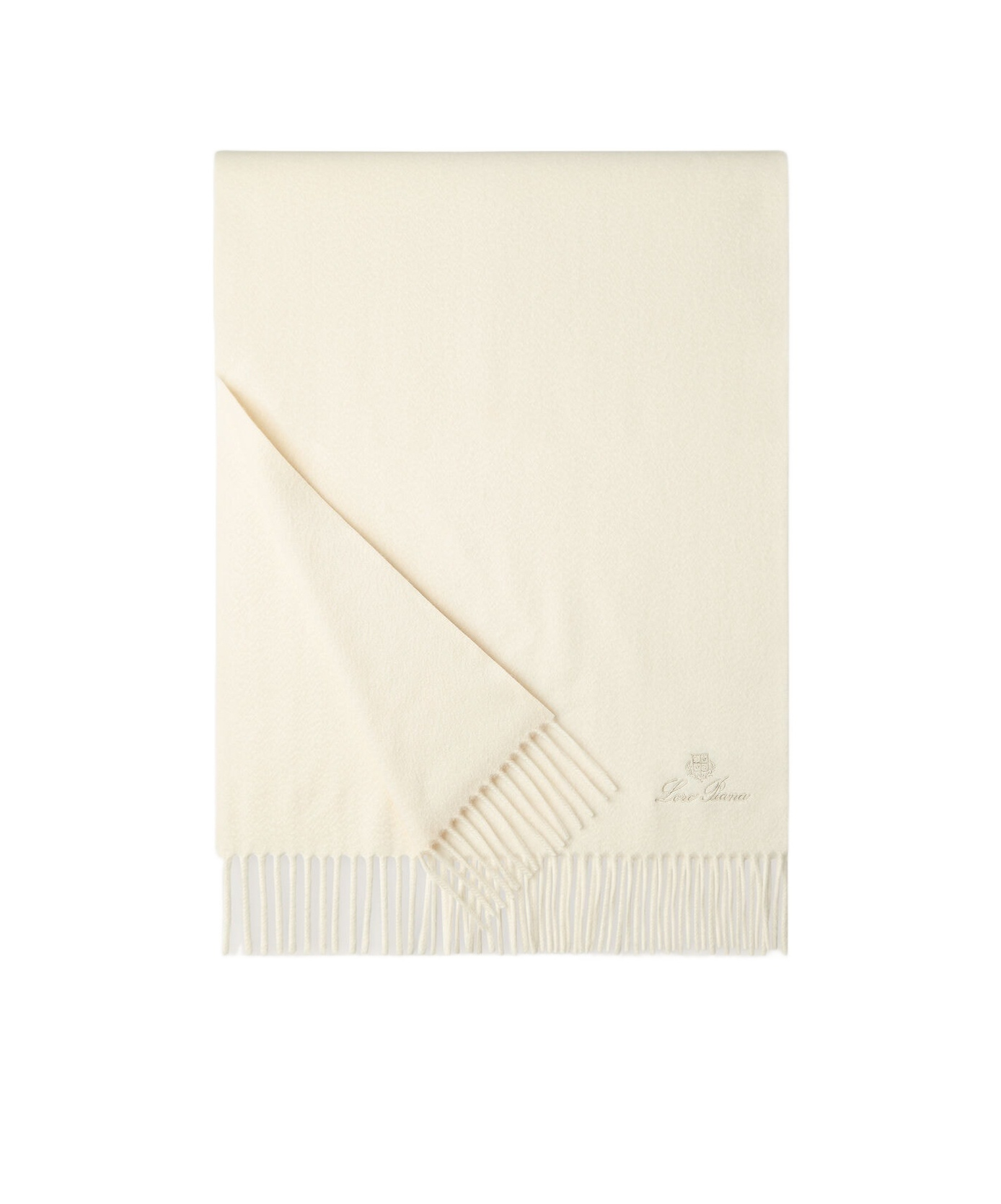 Loro Piana Extra Grande Unita Scarf In Nut Milk Color