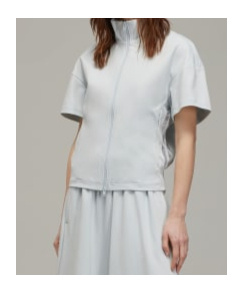 Y-3 3-stripes Short Sleeve Track Top In White