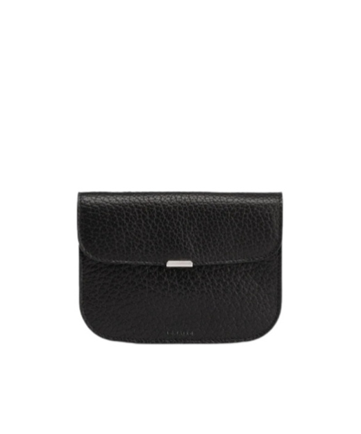 Lemaire Soft Tab Wallet In Black