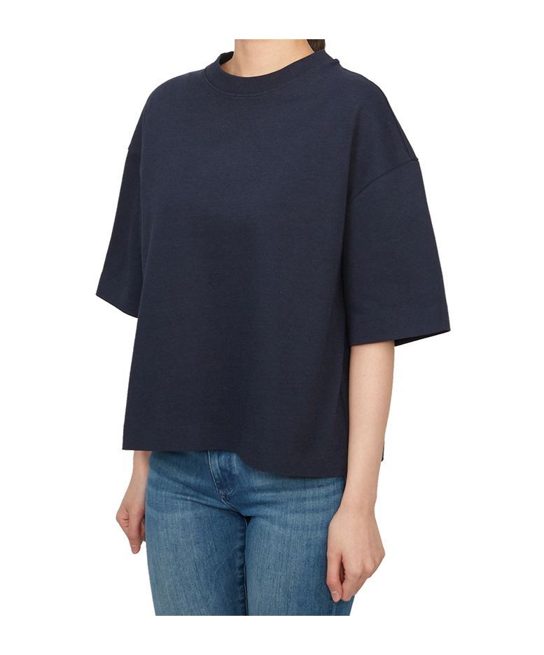 Weekend Max Mara Cotton Jersey And Viscose T-shirt In Black