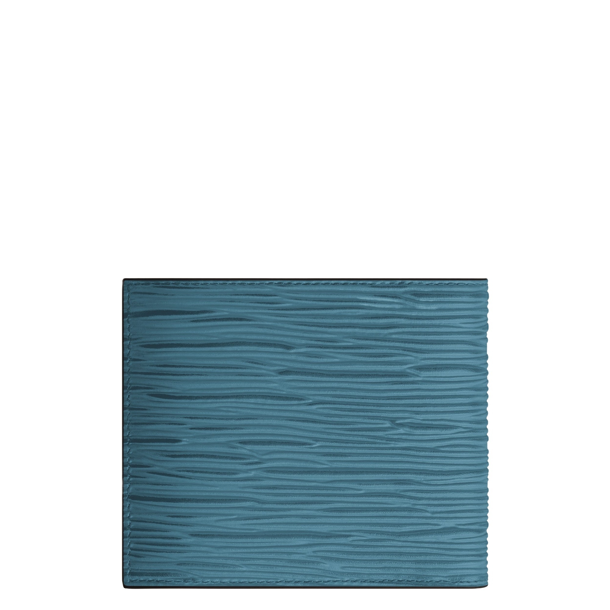Montblanc Double-fold Wallet In Blue