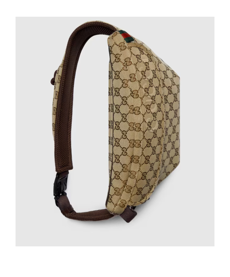 Gucci Gg Small Waist Pack In Nude