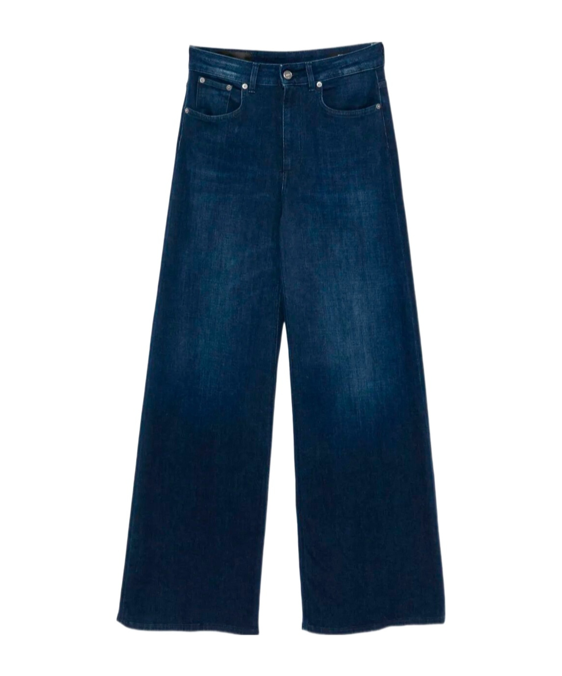 Dondup Five-pocket Cotton Jeans In Blue