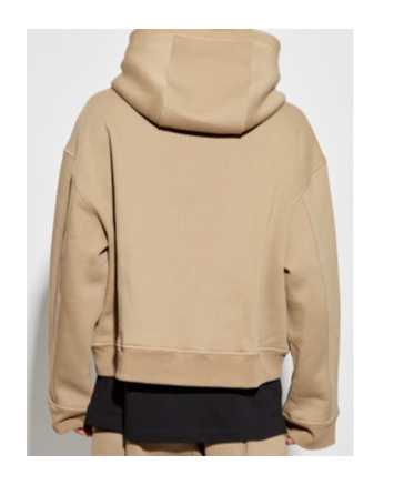 Dsquared2 Hooded Jacket In Nude