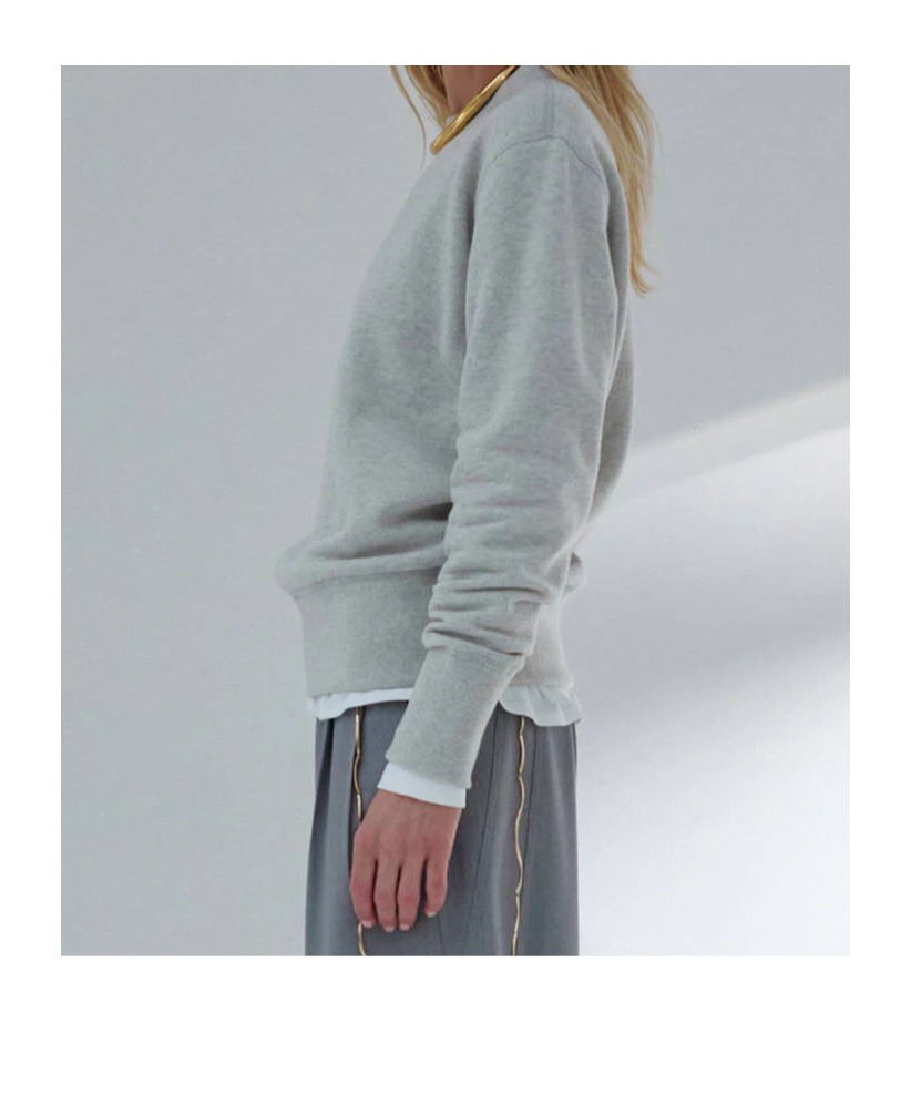 Darkpark Cashmere Sweatshirt In Gray