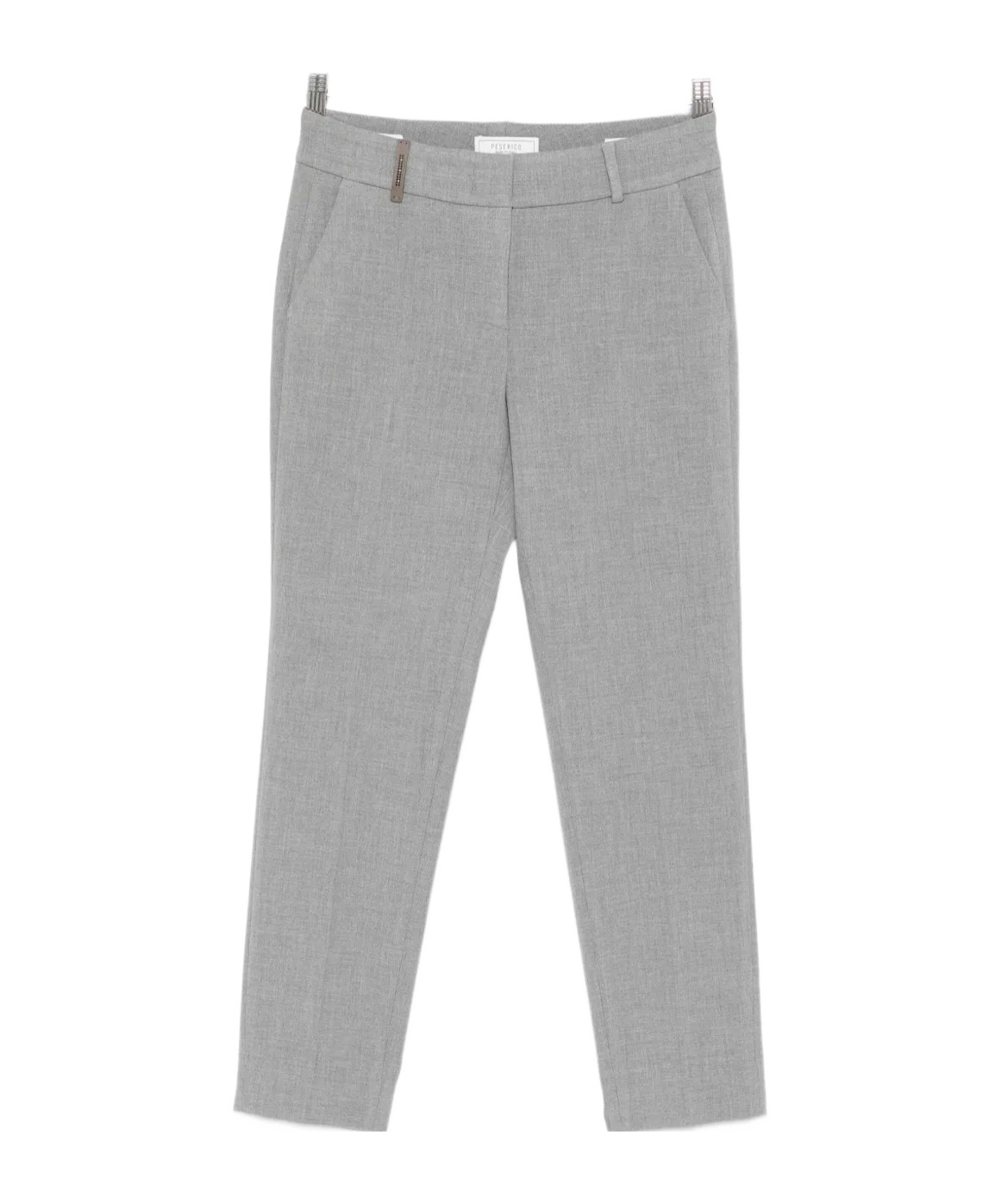 Peserico Pocket Trousers In Gray