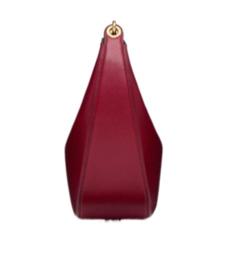 Valentino Vlogo Moon Shoulder Bag In Red