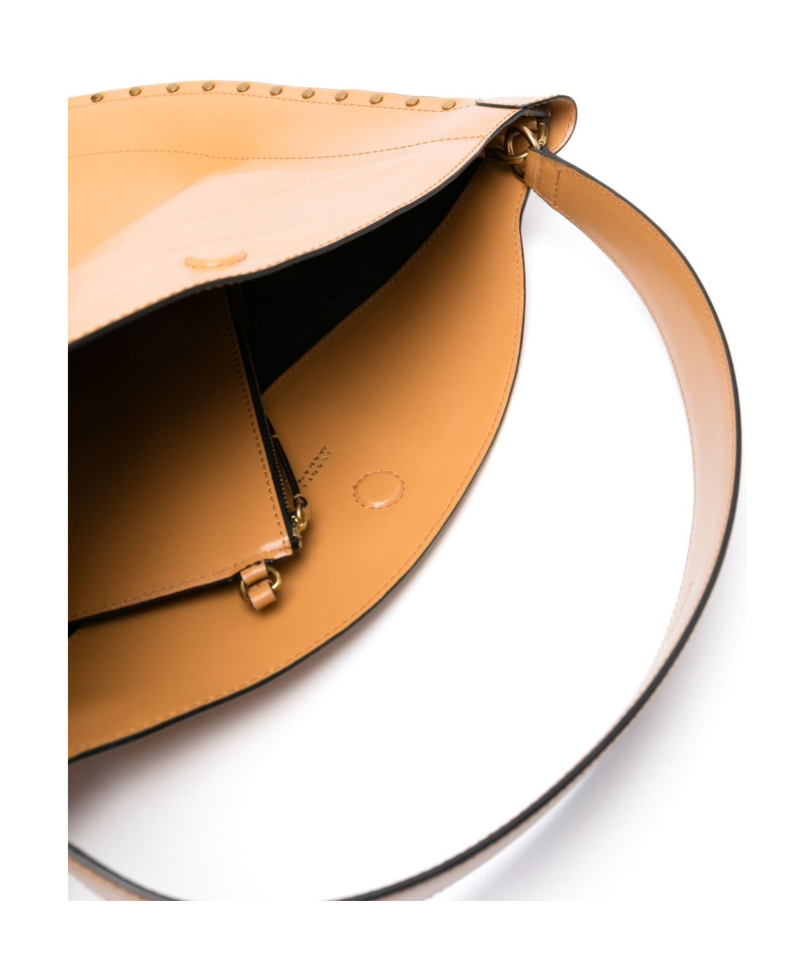 Isabel Marant Rivet Trim Handbag In Orange