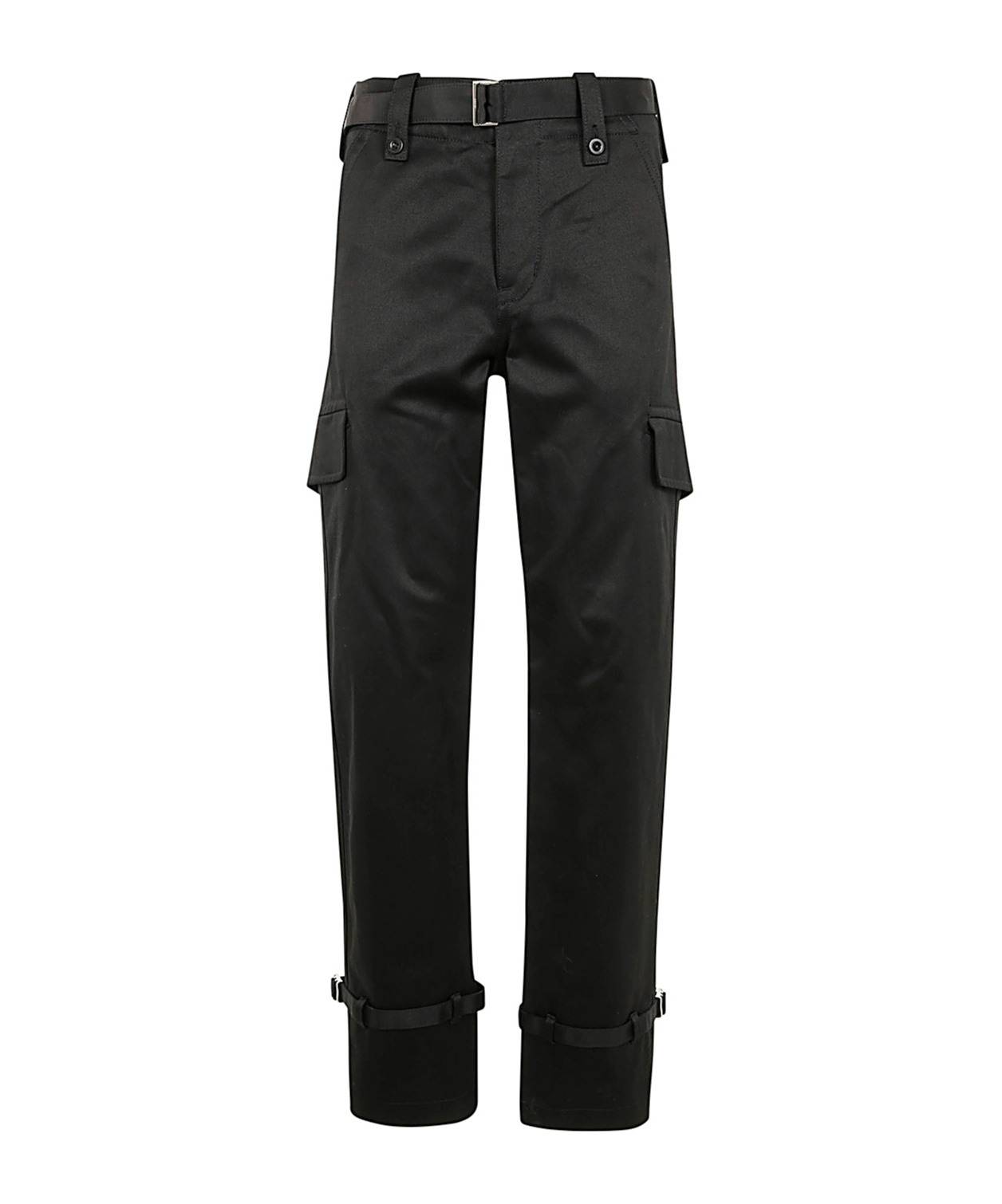 Sacai Tailored Straight Pants In Black
