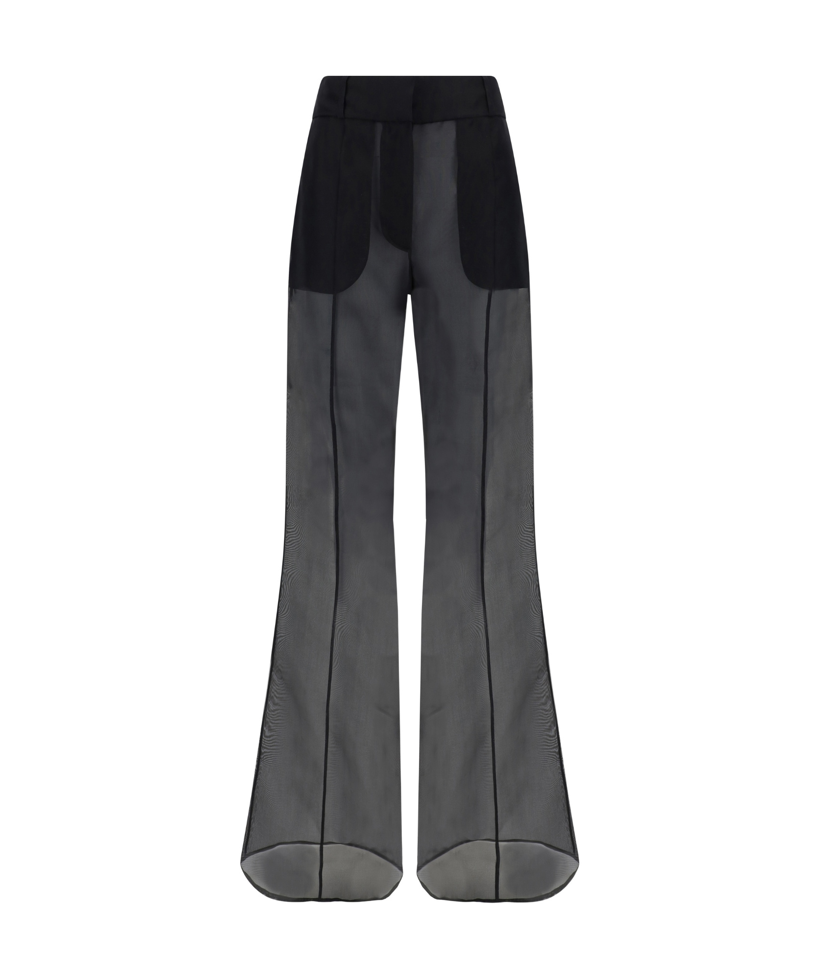 Gabriela Hearst Belt-loop Casual Pants In Gray