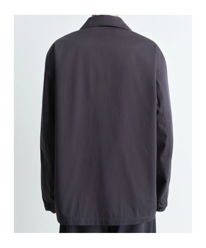Lemaire Long-sleeved Casual Jacket In Gray