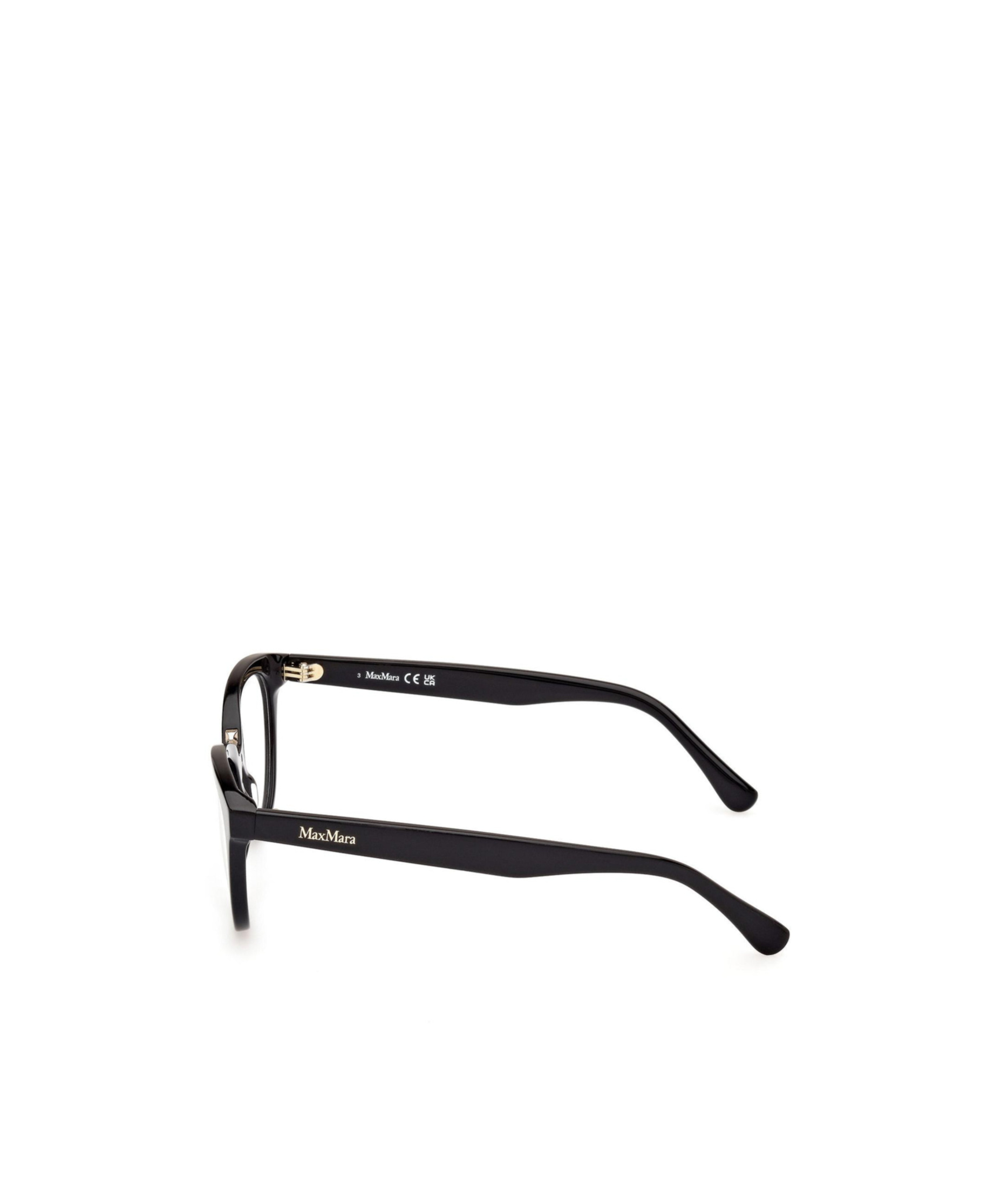 Max Mara Cat-eye Flat Mirror In Black