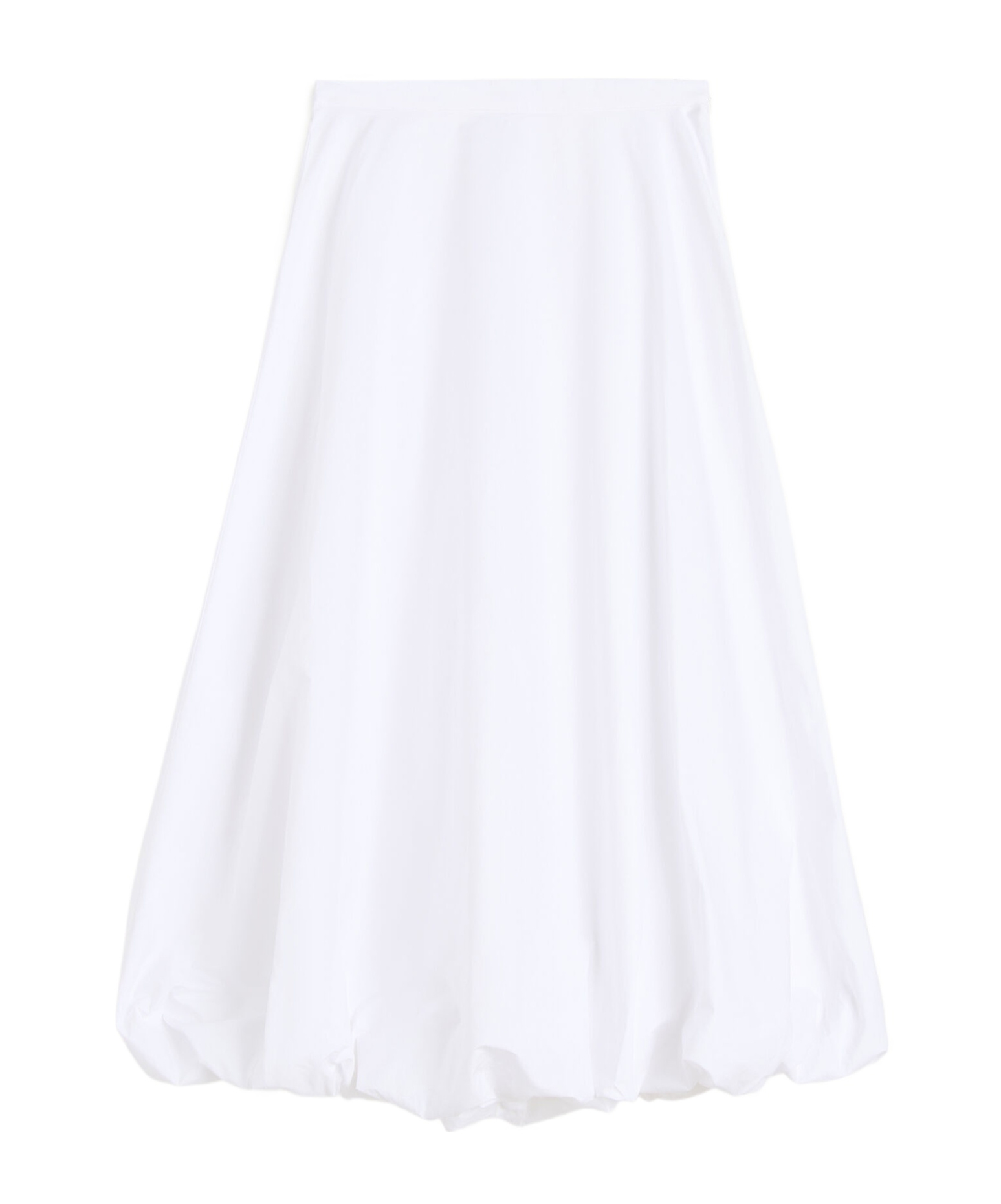 By Malene Birger Aubrey Organic Cotton Bubble Maxi Skirt In White