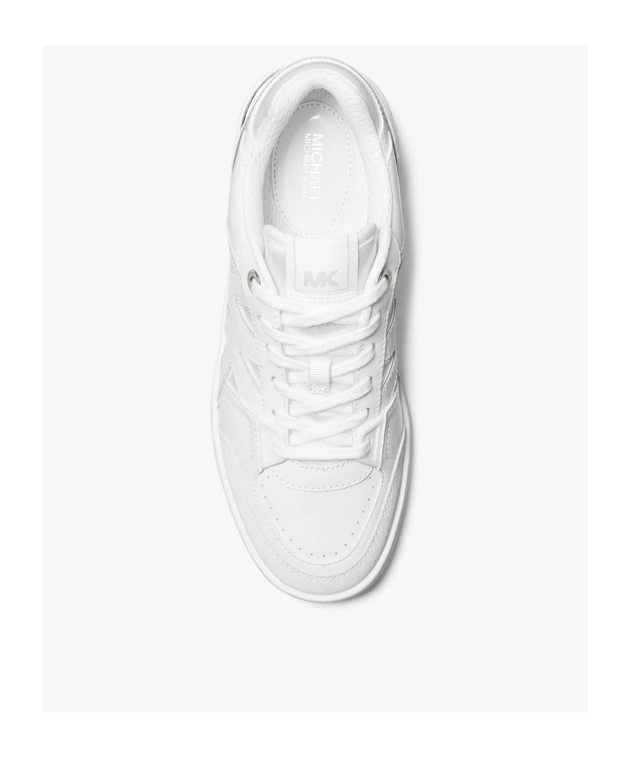 Shop Michael Michael Kors Dames Rebel Sneakers In White