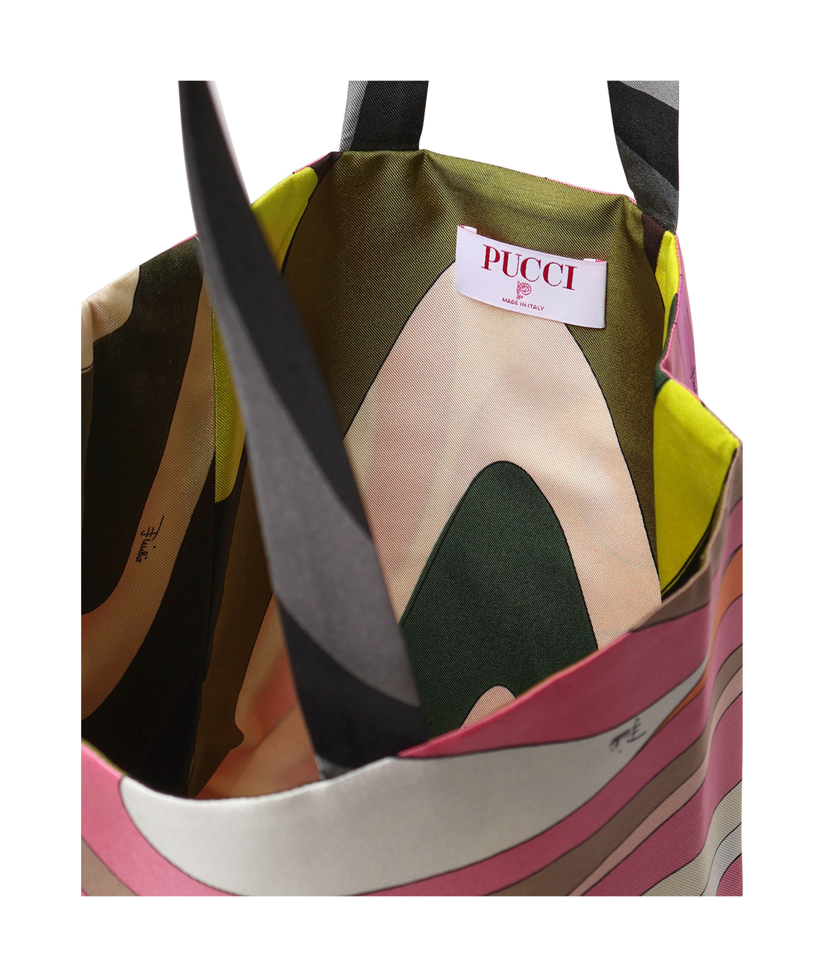 EMILIO PUCCI PRINTED TOTE BAG
