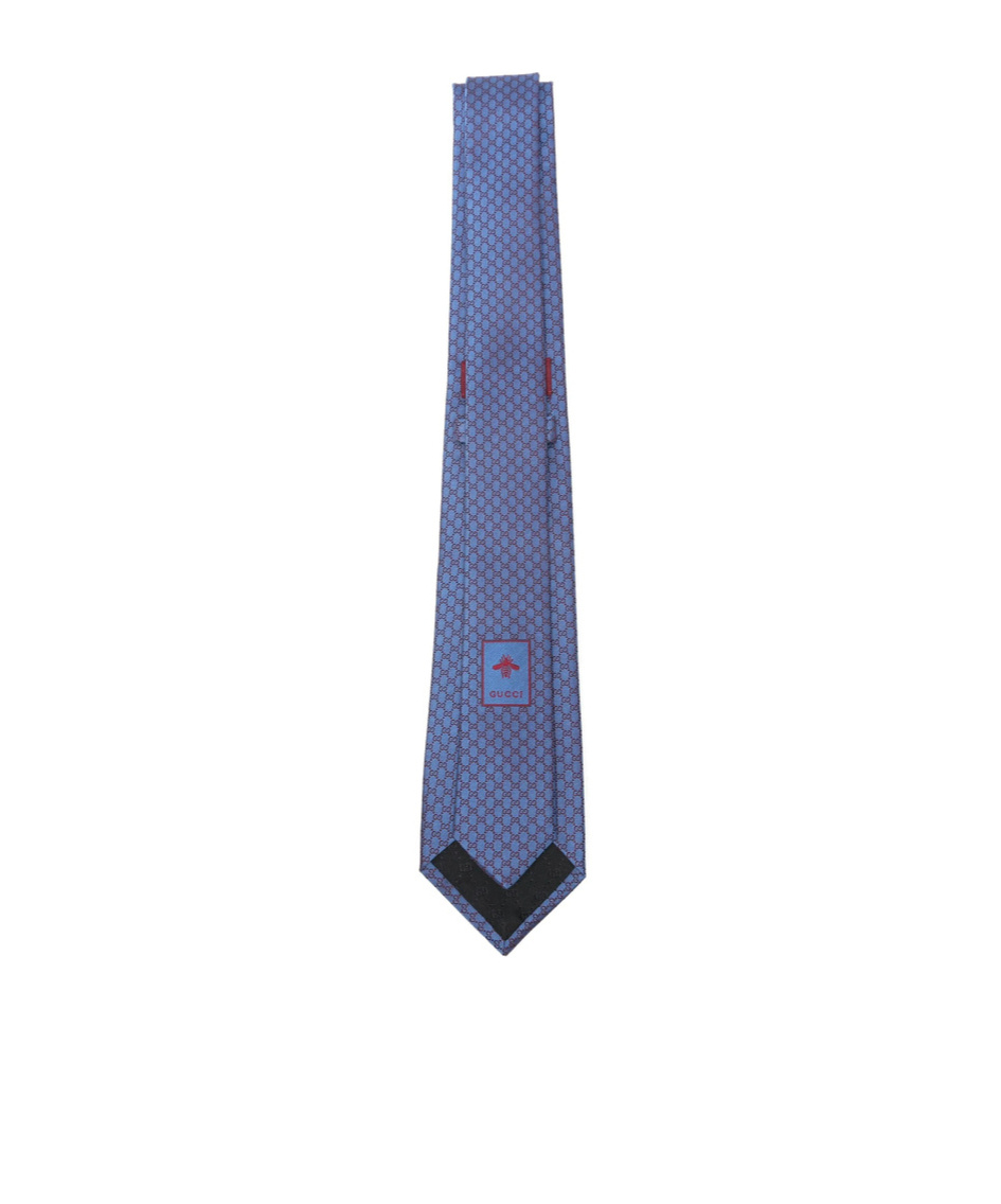 Gucci Pointed Tie In Blue