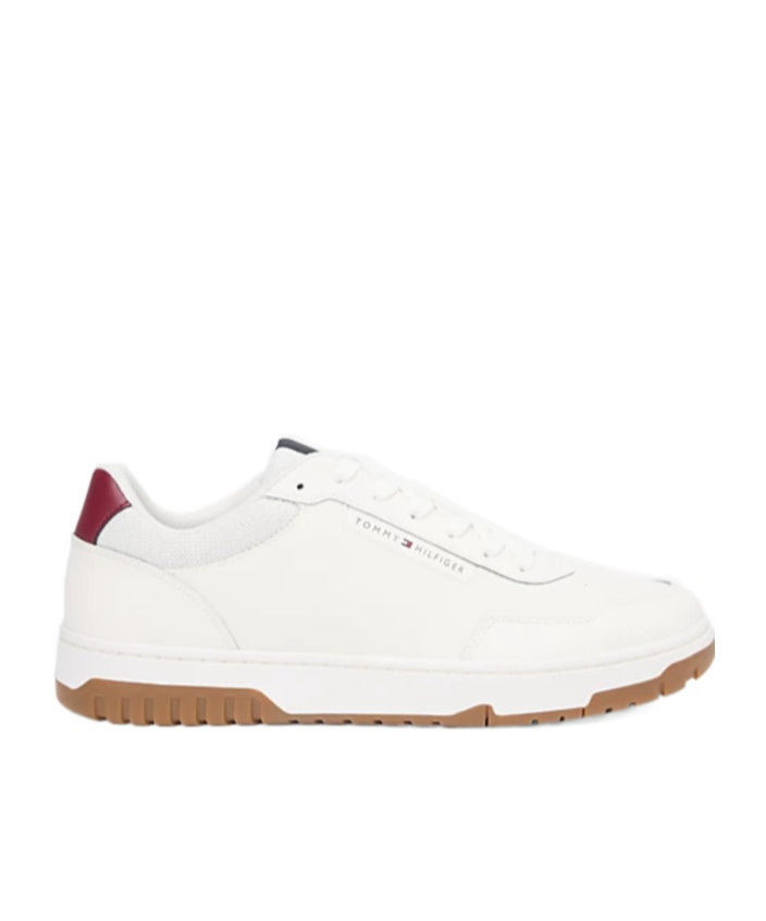 Tommy Hilfiger Logo-detail Sneakers In White