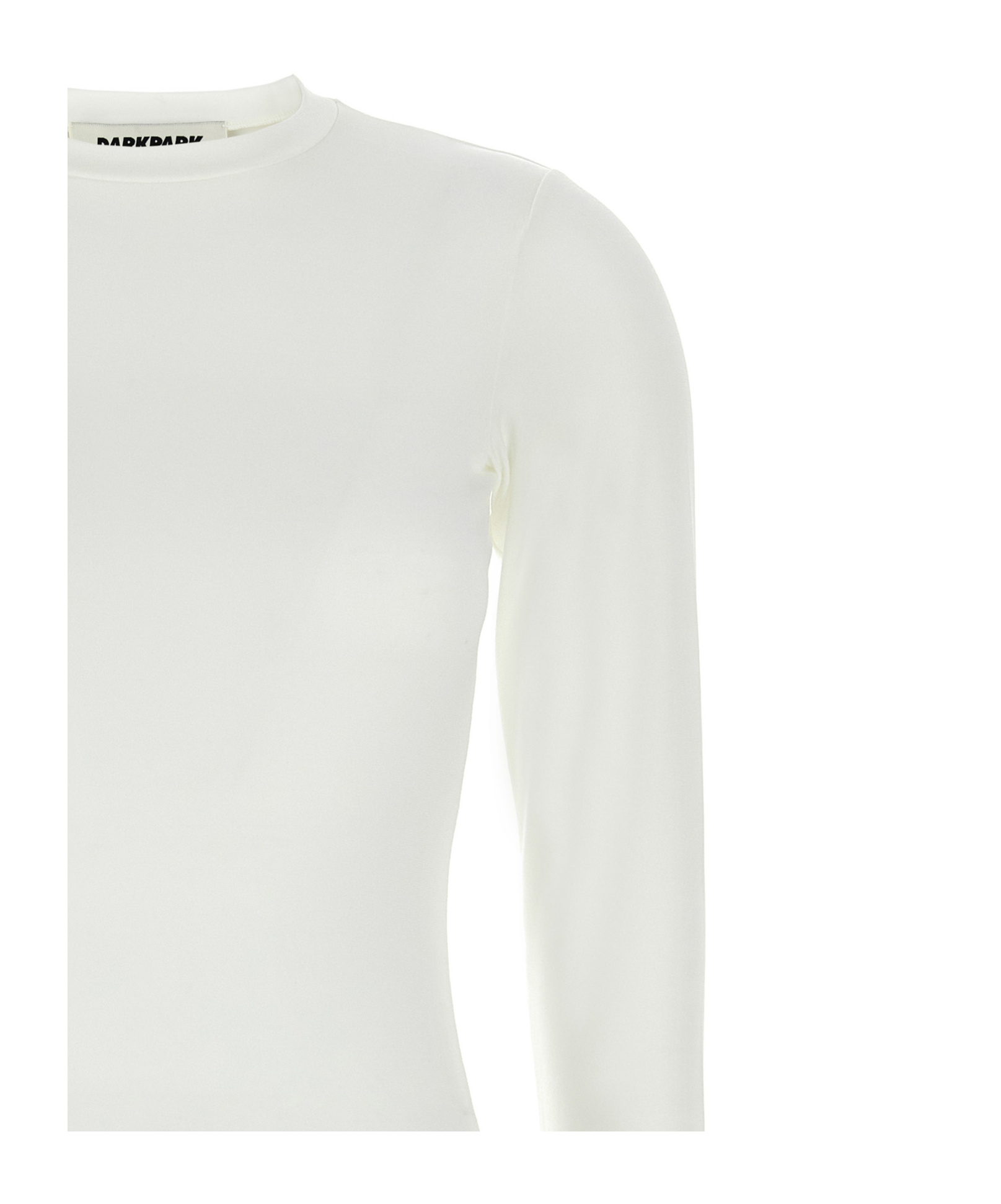 Darkpark Plain Stretch T-shirt In White