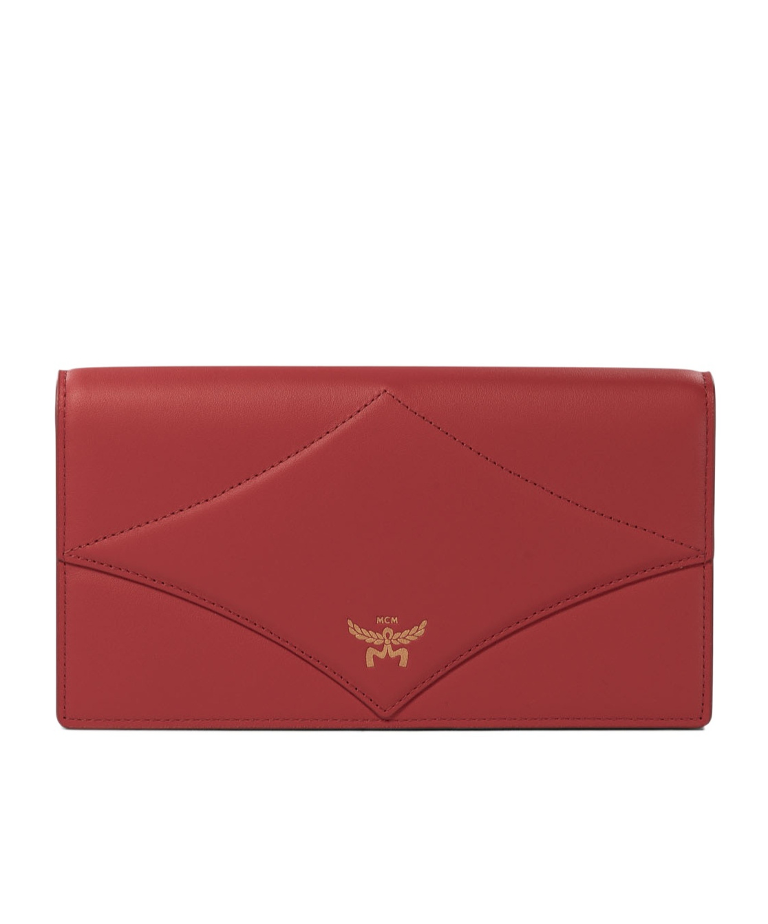 Mcm Chain Crossbody Bag In Red