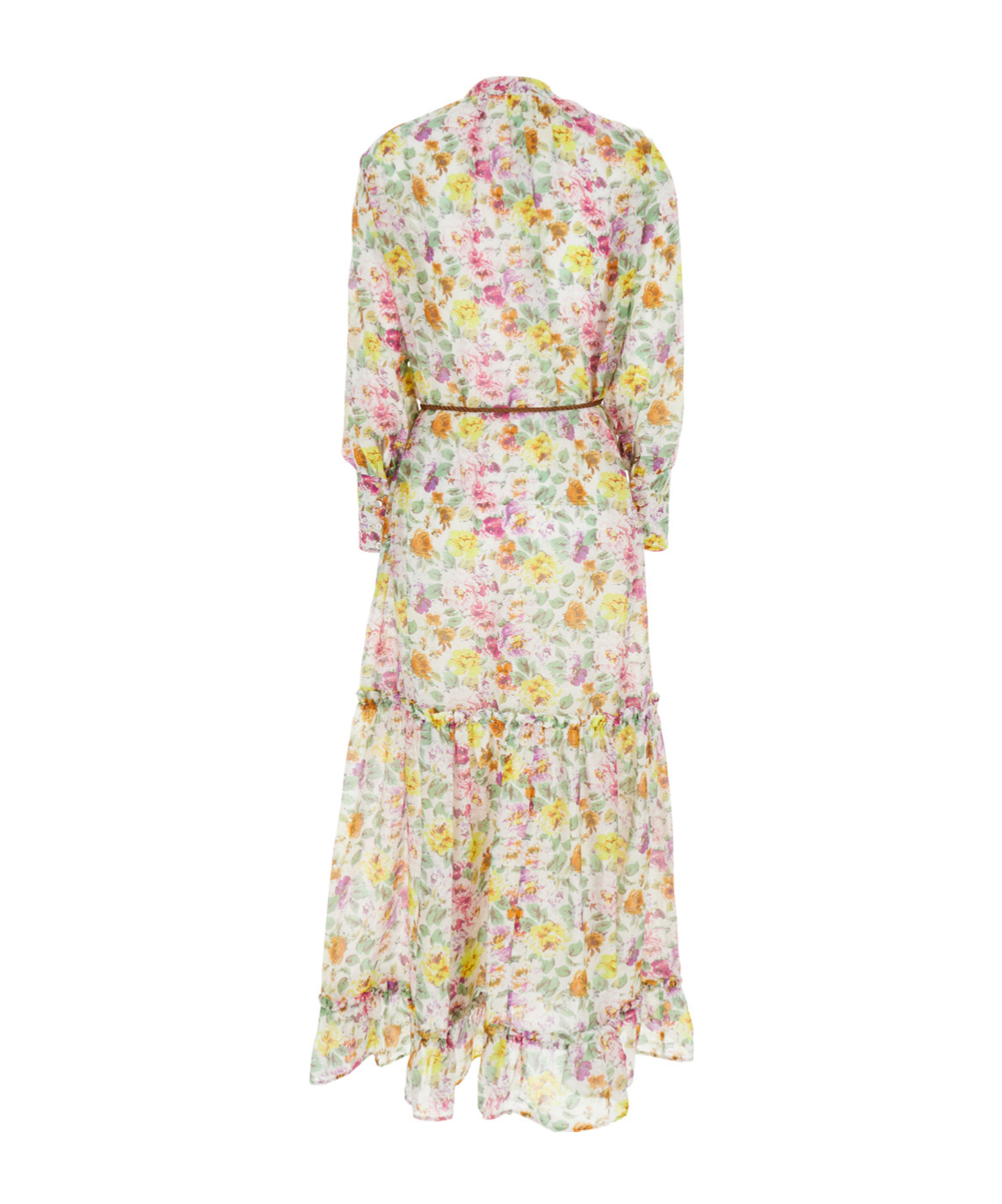 Shop Anjuna Pattern Dress In Nude