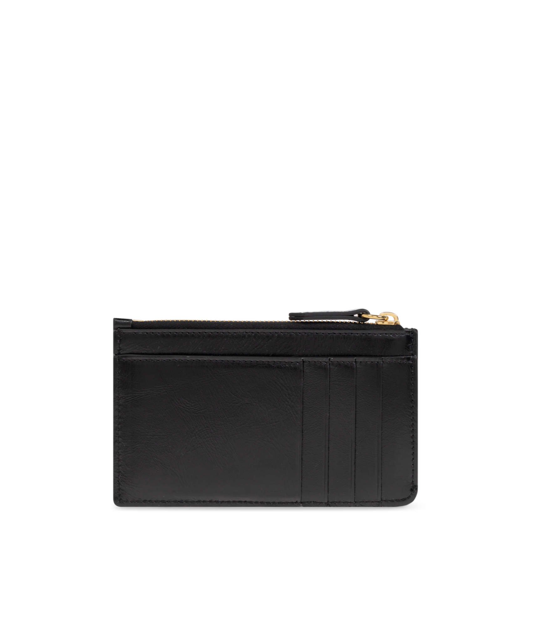 Chloé Zipper Card Bag In Black