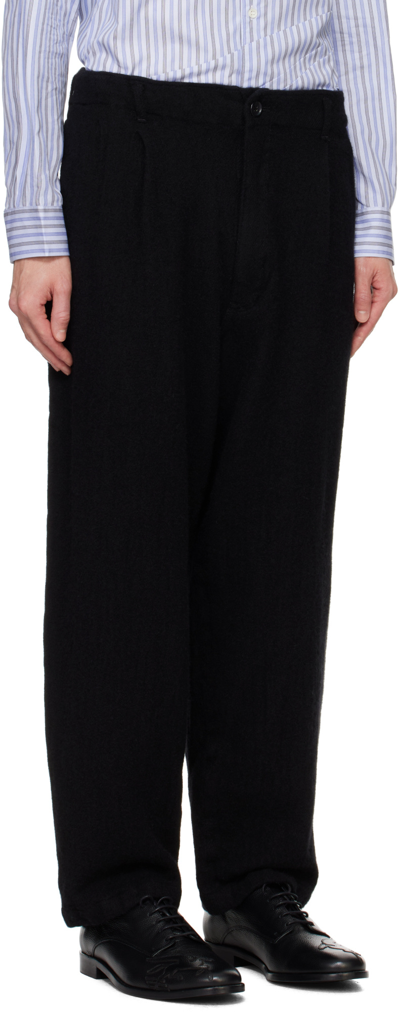COMME DES GARÇONS BELT LOOPS SLACKS