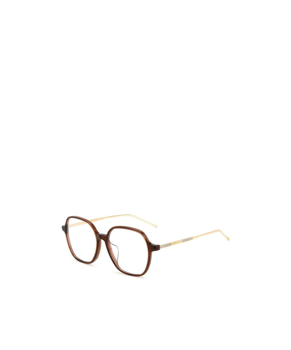 Jimmy Choo Geometrically Framed Flat Mirror In Brown