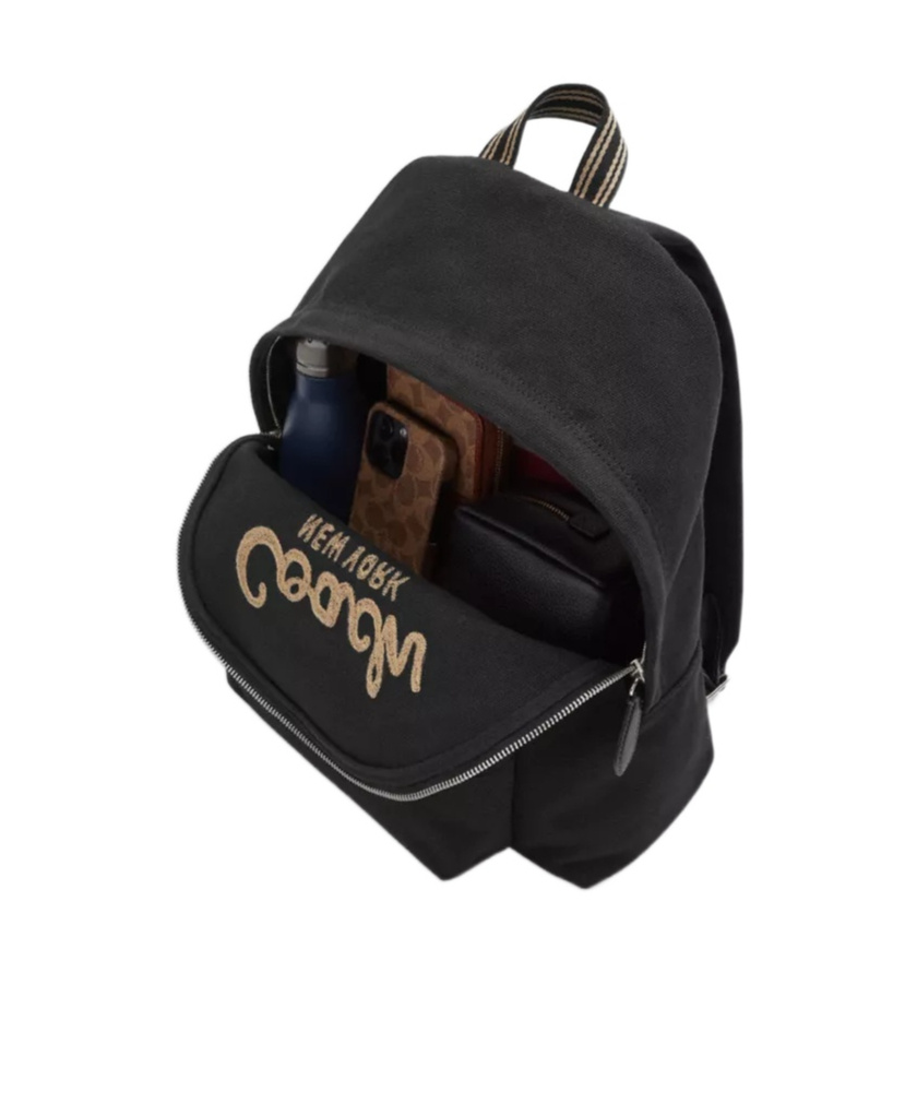 Coach Cargo Backpack In Black