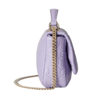 Gucci Gg Milano Small Top Handle Bag In Purple