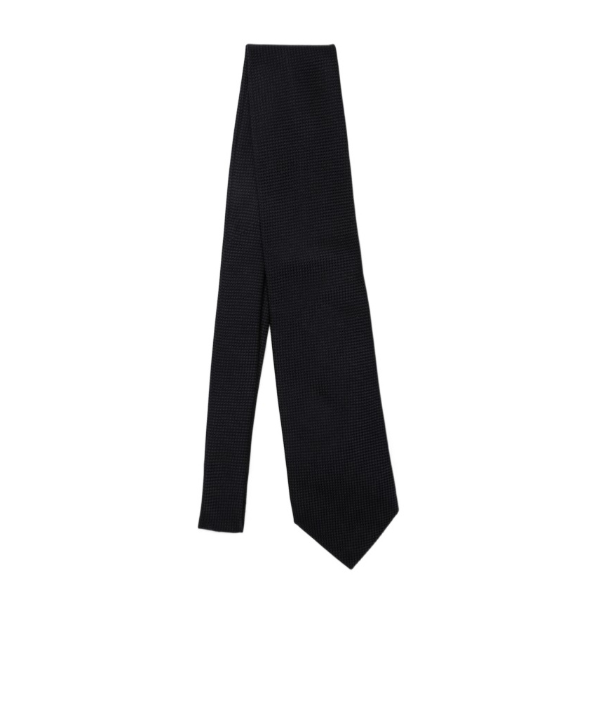 Destin Surl Solid Color Tie In Black