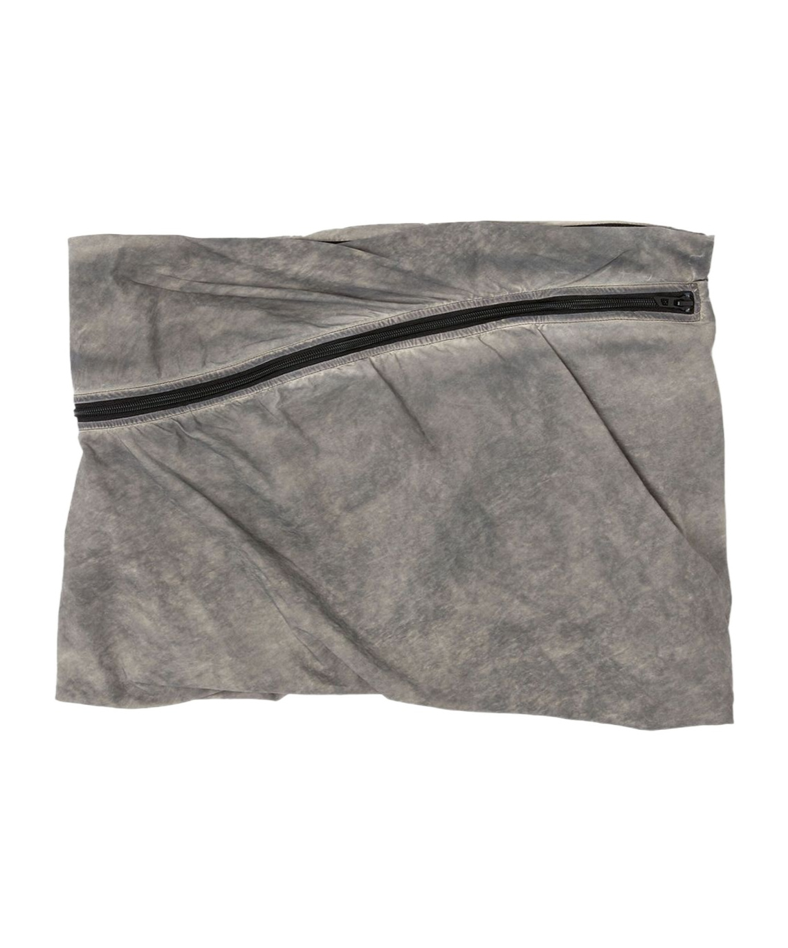 Diesel Short Skirt With Surrounding Pockets In Gray