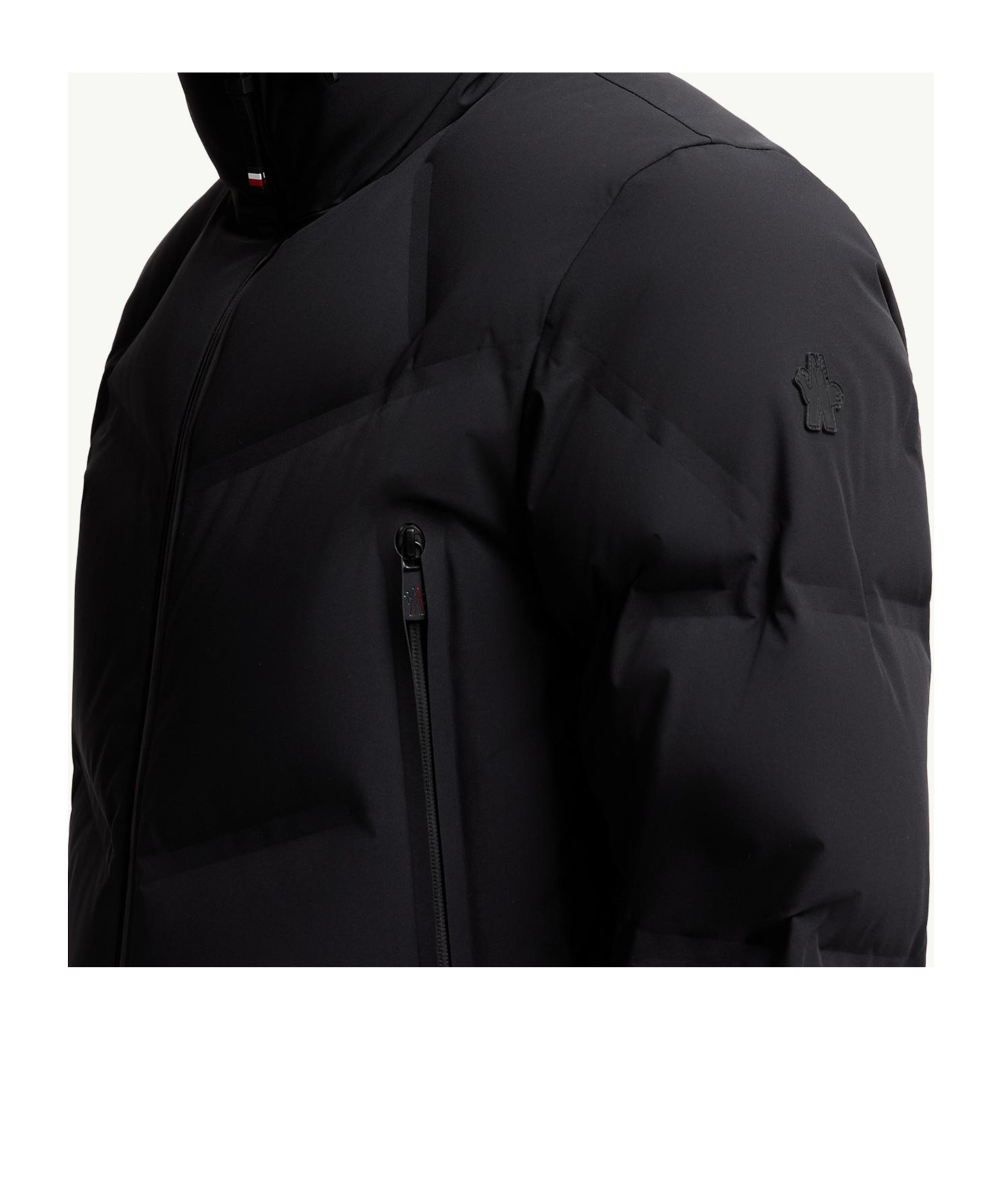 Moncler Angren Hooded Down Ski Jacket In Black