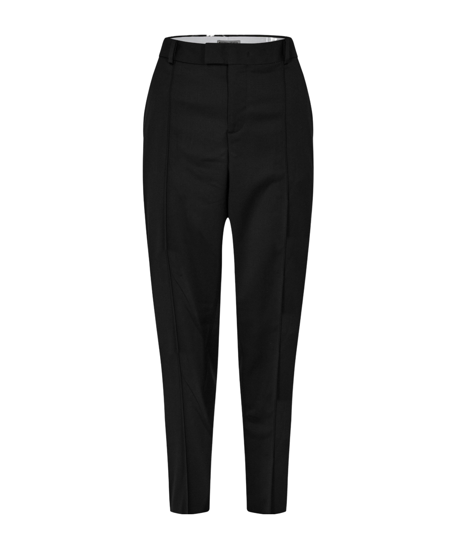 Bottega Veneta Minimalist Straightleg Trousers In Black
