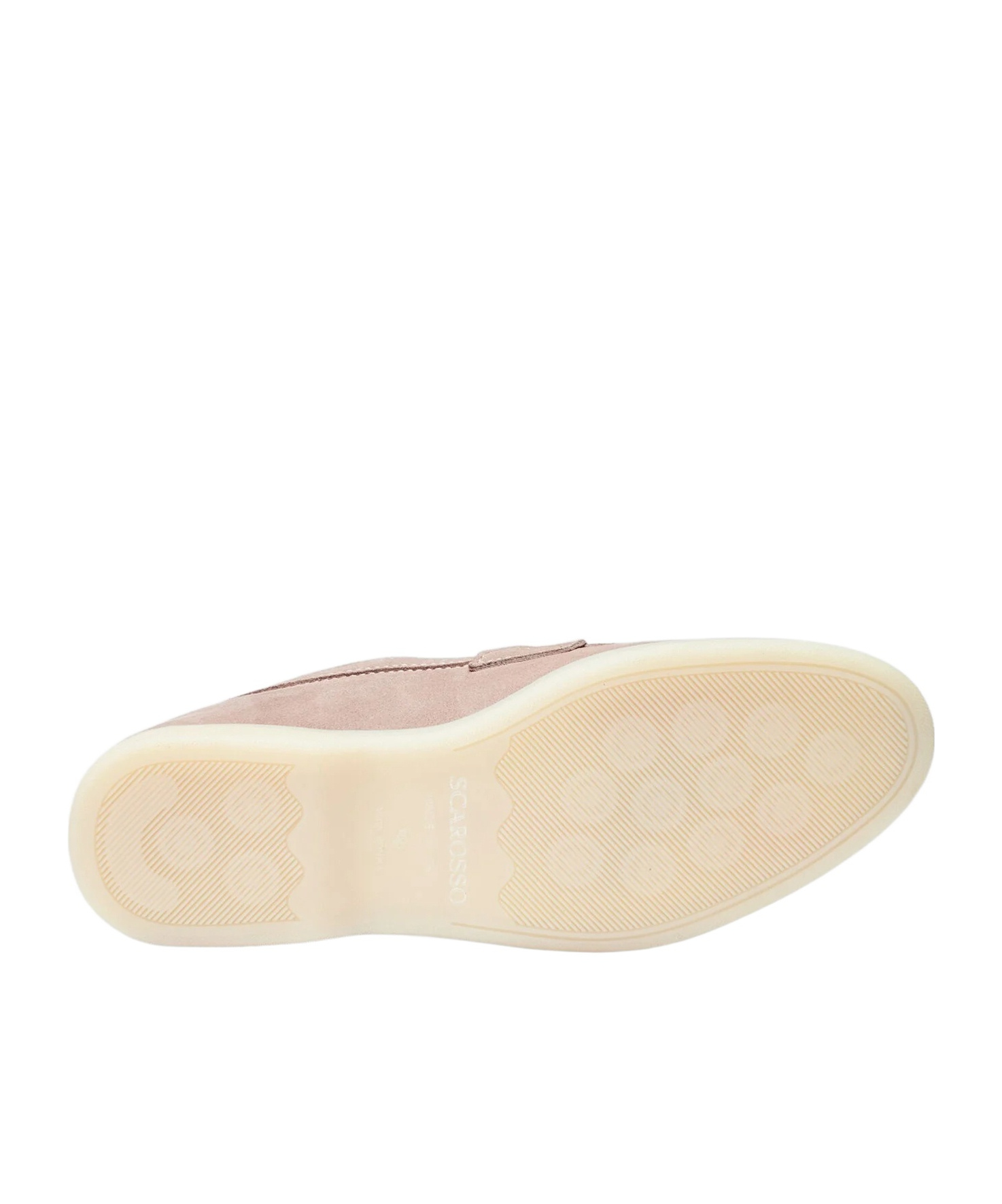 Scarosso Luciana Almond Toe Loafers In Pink