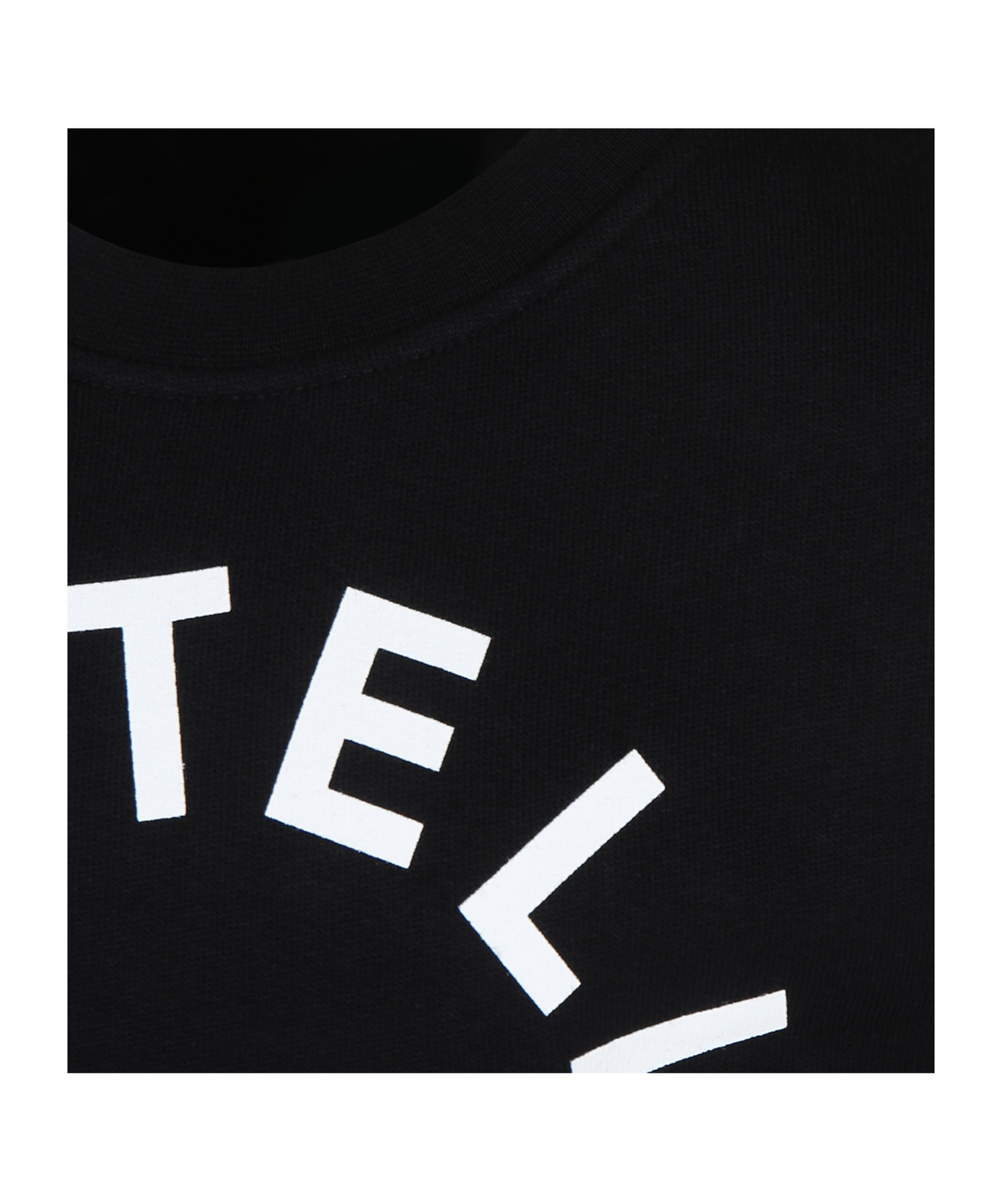 Stella Mccartney Long-sleeved Hoodie In Black