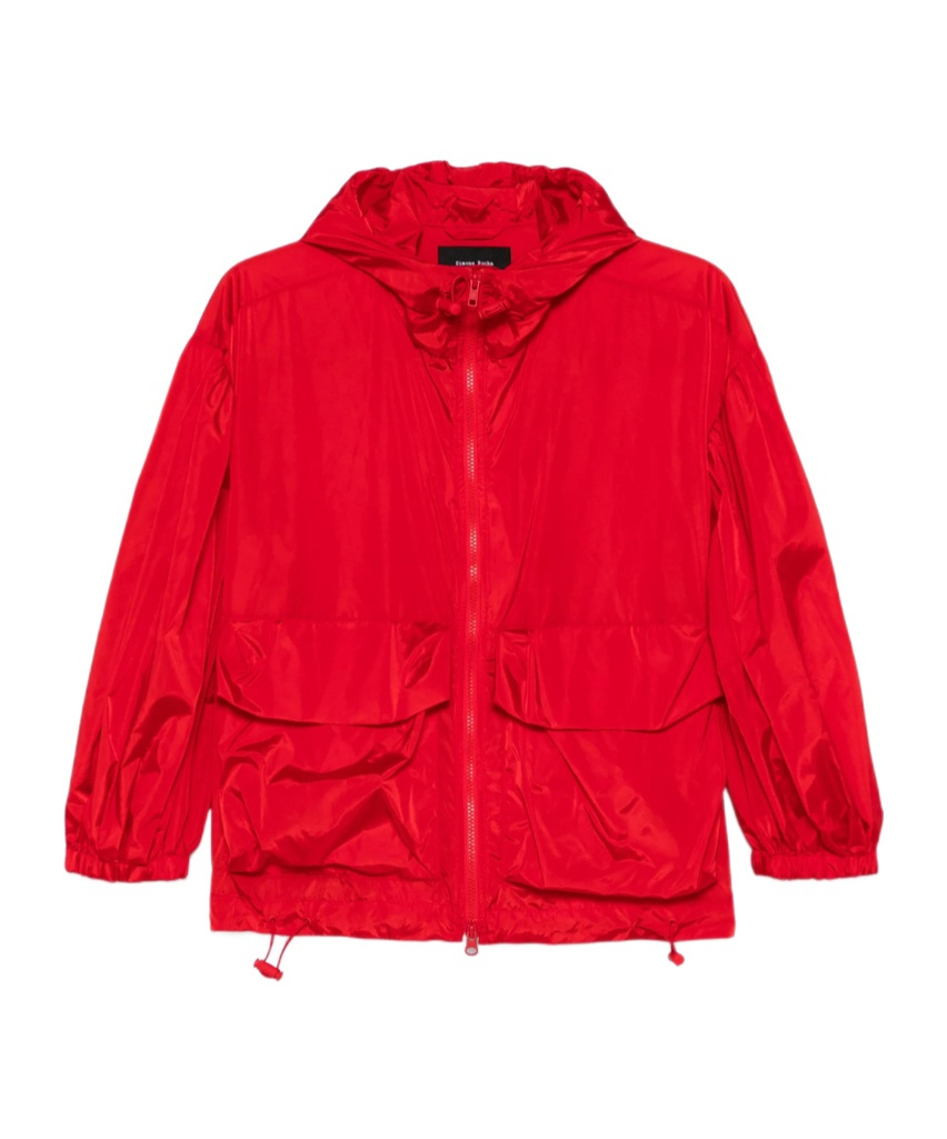 Simone Rocha Hooded Jacket In Red