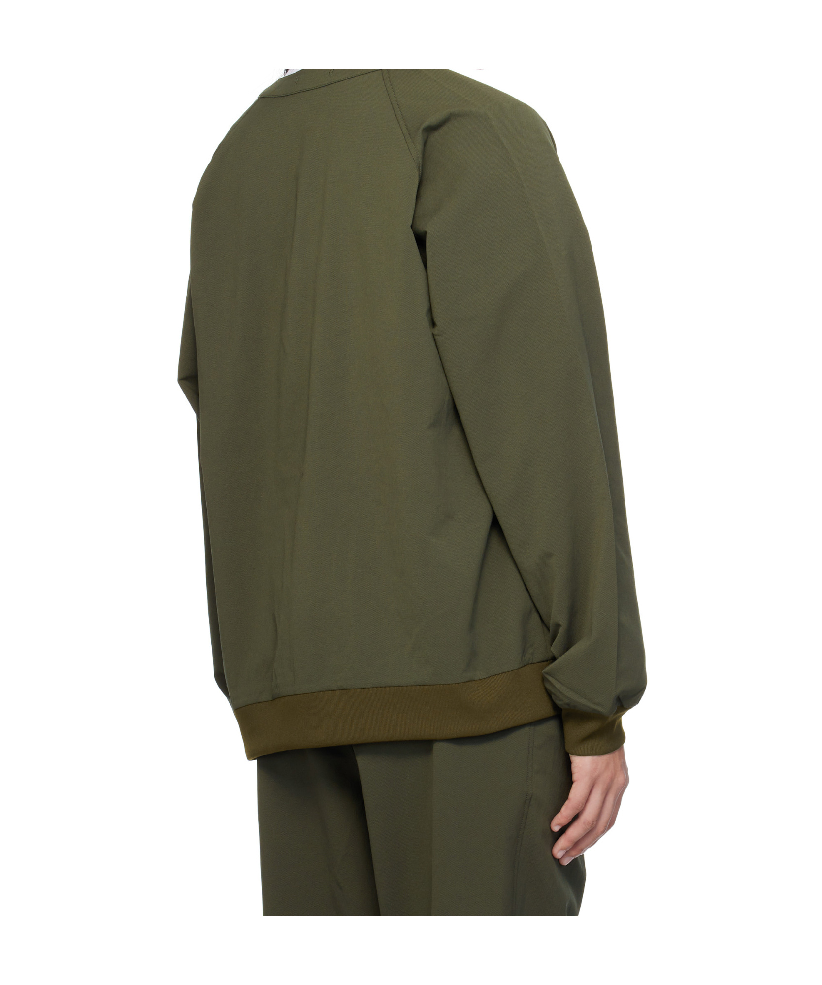 Nanamica Khaki Alphadry Cardigan In Brown