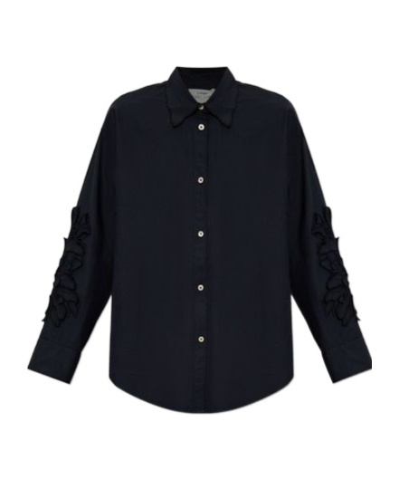 Forte Forte Embroidered Cotton Shirt