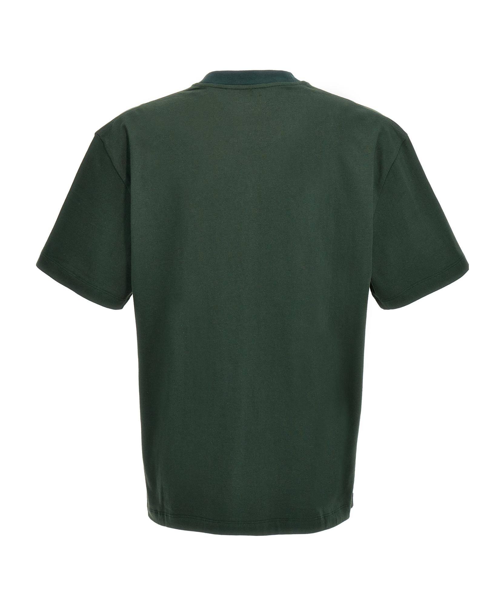 Shop Ih Nom Uh Nit Open-necked Black Shirt In Green