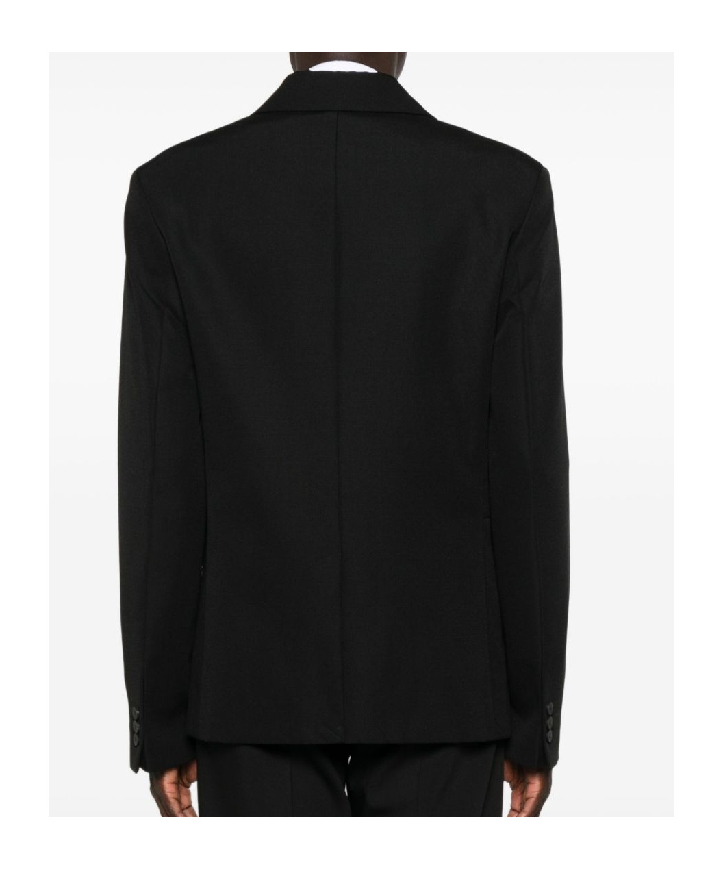 Jacquemus Long Sleeve Single Breasted Blazer With Pockets In Black