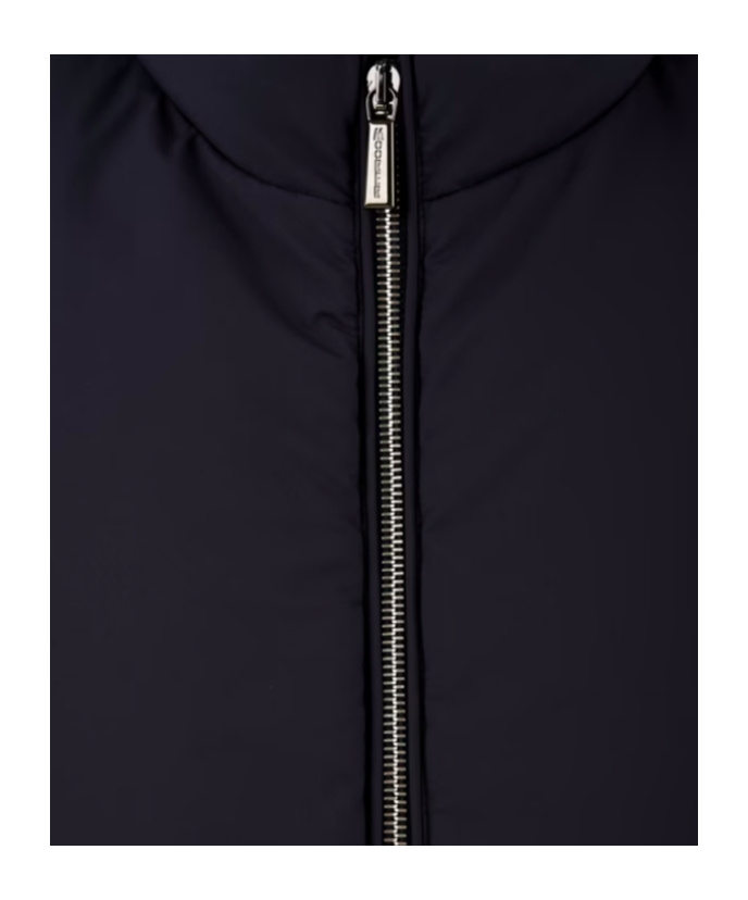 Shop Moorer Zippered Vest In Black