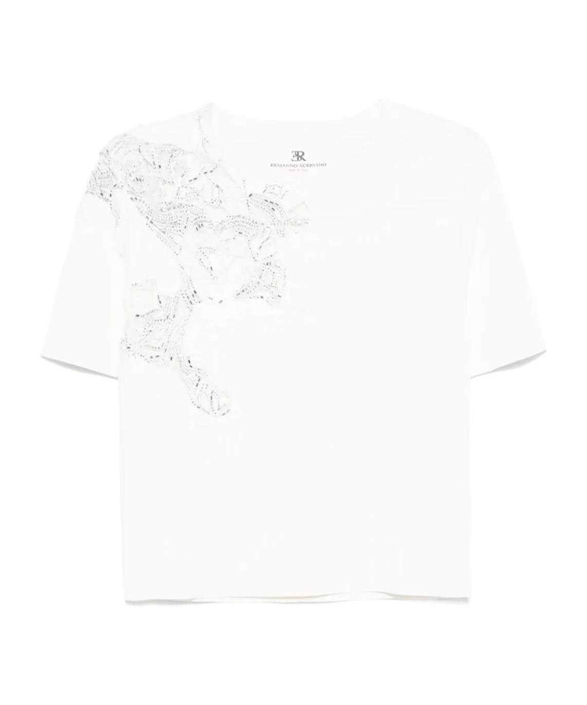 Ermanno Scervino Crystal-embellished T-shirt