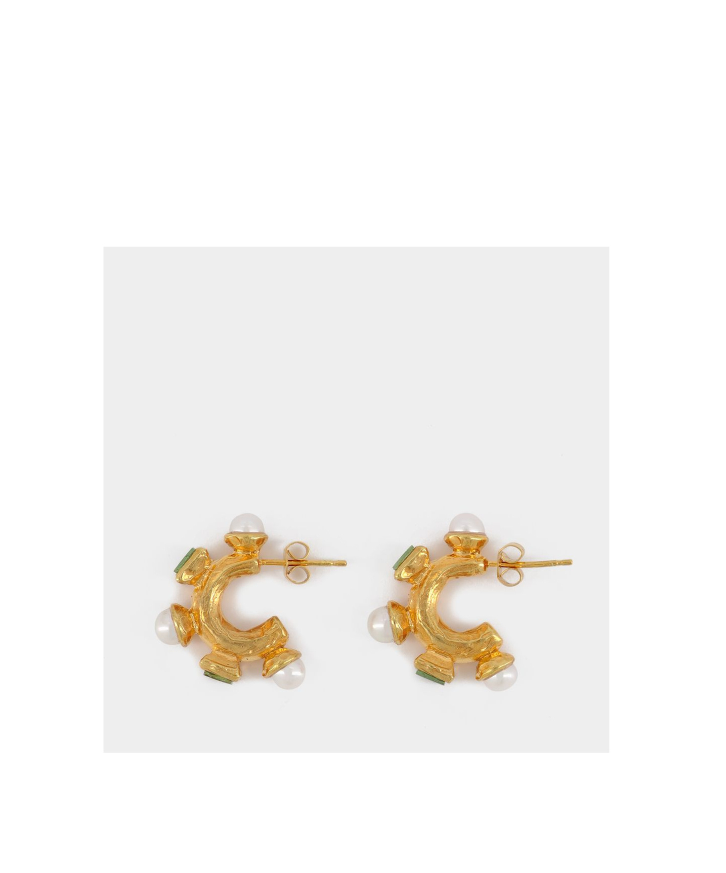 Alighieri The Traveller's Path Earrings In Yellow
