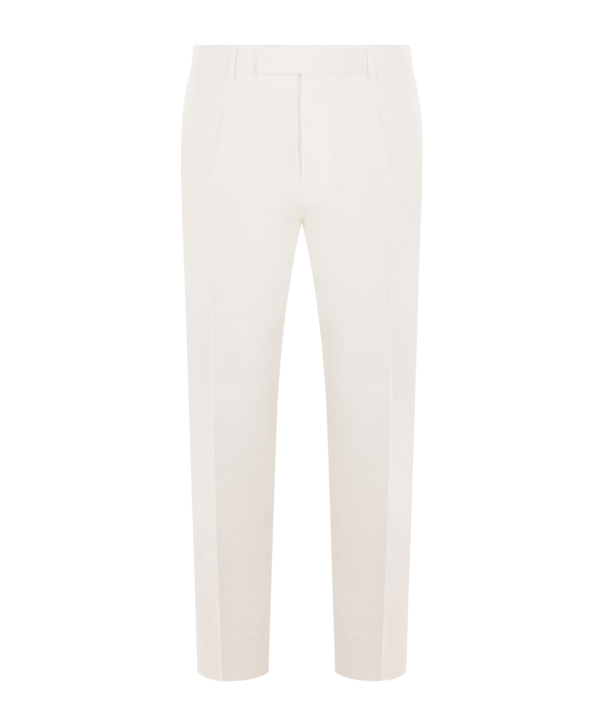 Zegna Belt-loop Casual Pants In White