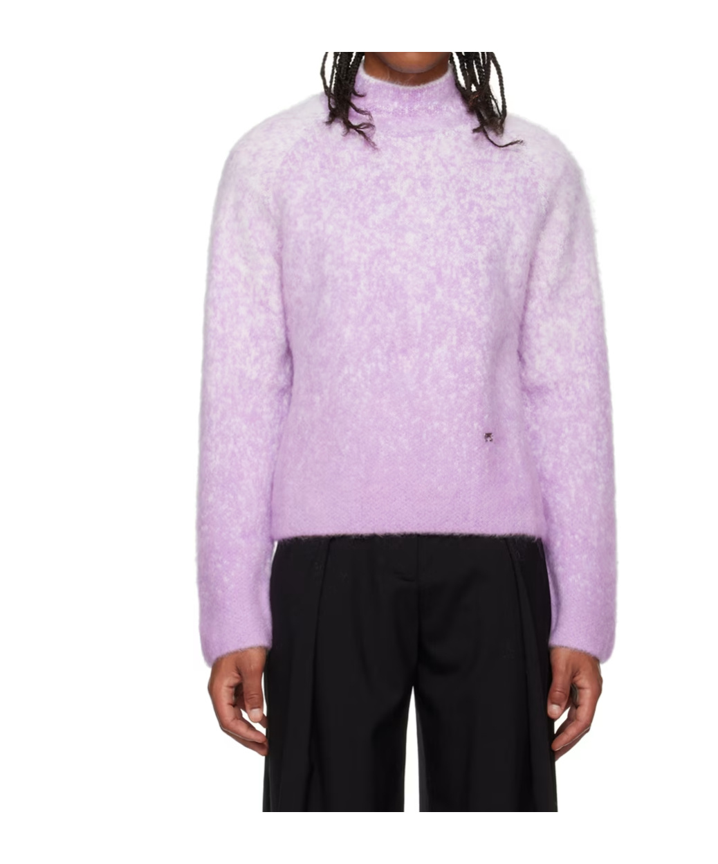 Low Classic Purple Gradient Sweater