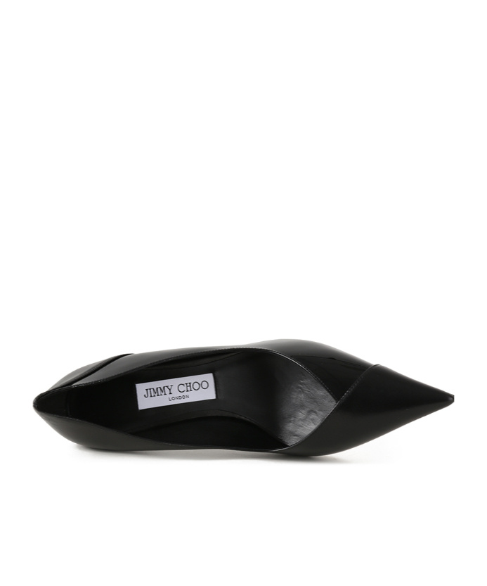 Jimmy Choo Cass 75 Pointed High Heels In Black